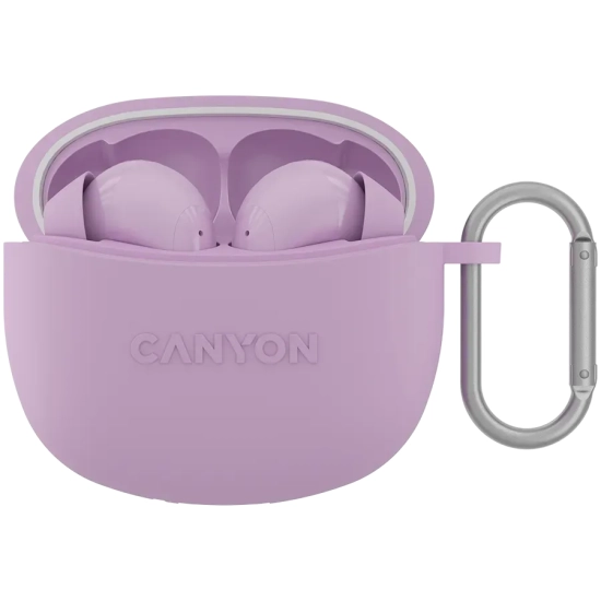 Słuchawki TWS CANYON TWS-5 Bluetooth 5.3 fioletowe