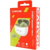 Canyon Słuchawki dokanałowe TWS-5 Etui Zielone