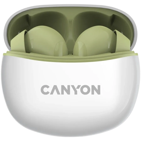 Słuchawki TWS CANYON TWS-5 Bluetooth 5.3 zielone