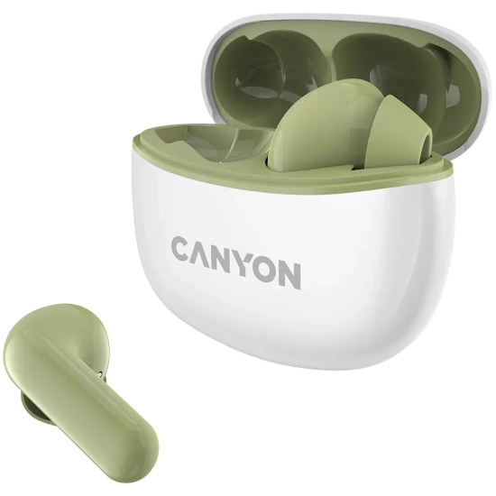 Słuchawki TWS CANYON TWS-5 Bluetooth 5.3 zielone