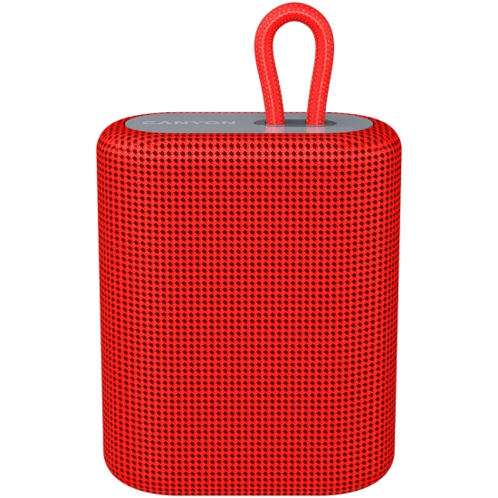 Zdjęcie produktu Głośnik Bluetooth Canyon BSP-4 5 W FM czerwony; dokładny wariant CNE-CBTSP4R, EAN 5291485009199.