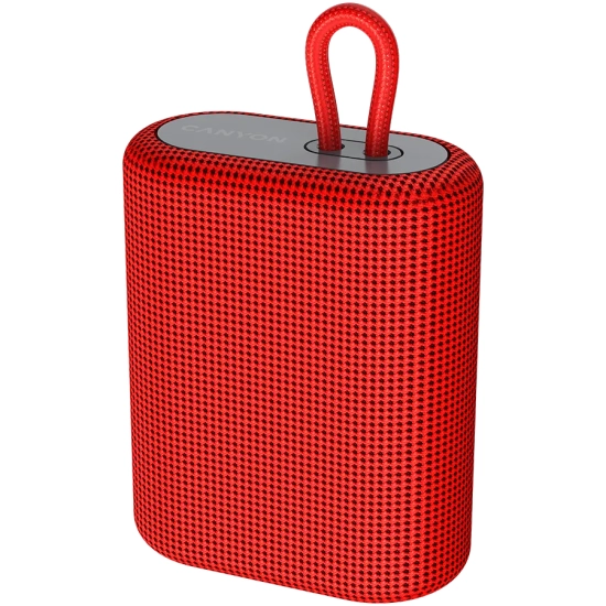 Canyon Głośnik Bluetooth BSP-4 5 W FM czerwony