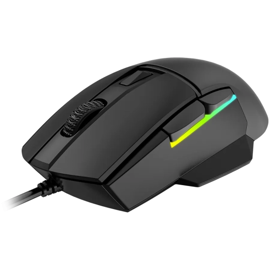 Lorgar Mysz gamingowa Jetter 357 8000 dpi RGB czarna