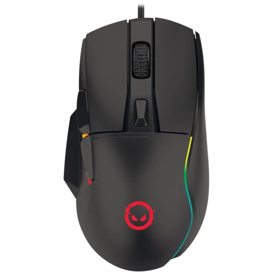 Lorgar Mysz gamingowa Jetter 357 8000 dpi RGB czarna