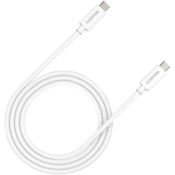 CANYON Kabel UC-44 USB-C do USB-C 240W 40Gbps 4k 1m Biały