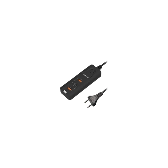 Canyon Ładowarka H-10 40 W 2x USB-C 2x USB-A czarna