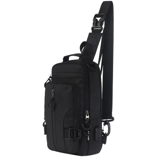 CANYON Torba transformowana CB-1 3,5 l z USB-A czarna