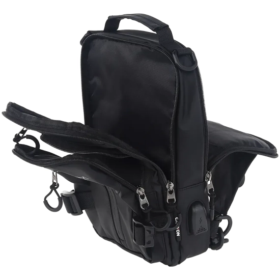 CANYON Torba transformowana CB-1 3,5 l z USB-A czarna