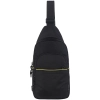 Czarna torba cross-body Canyon CB-2 CNS-CBD2B1 o pojemności 3,5 l z regulowanym paskiem na ramię.