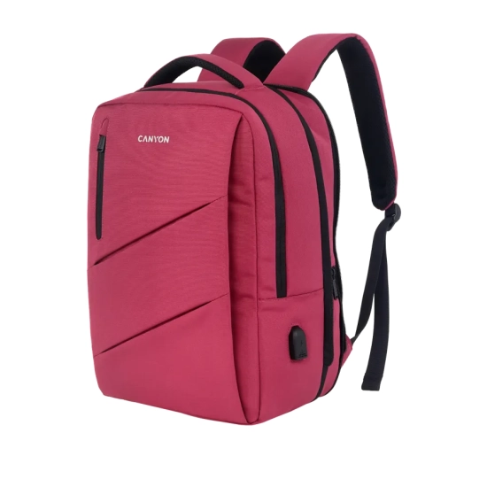 Canyon Plecak na laptopa BPE-5 15,6″ bordowy