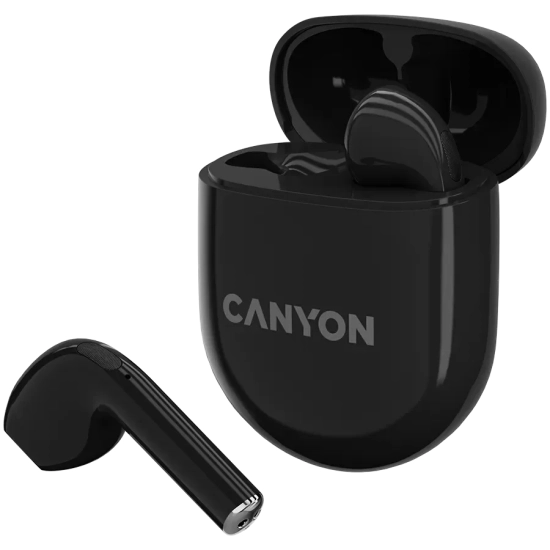 Słuchawki TWS CANYON TWS-6 Bluetooth 5.3 czarne