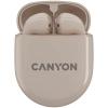 Słuchawki TWS CANYON TWS-6 Bluetooth 5.3 beżowe