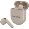 Słuchawki TWS CANYON TWS-6 Bluetooth 5.3 beżowe
