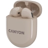 Canyon Słuchawki douszne TWS-6 Etui Beżowe