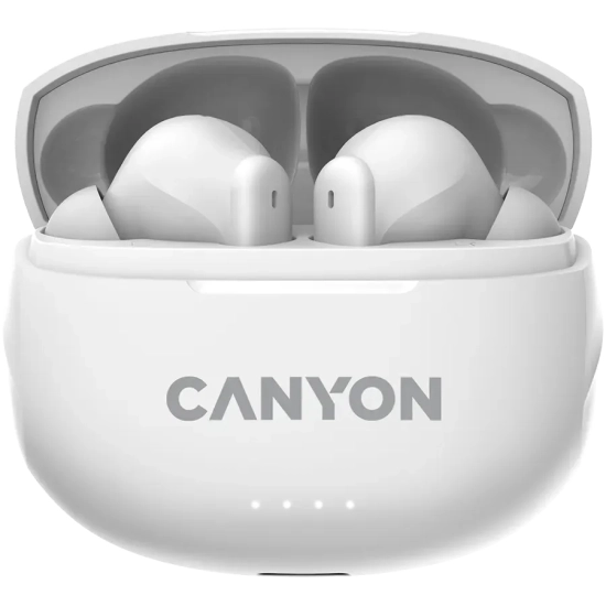 Słuchawki TWS CANYON TWS-8 ENC Bluetooth 5.3 białe