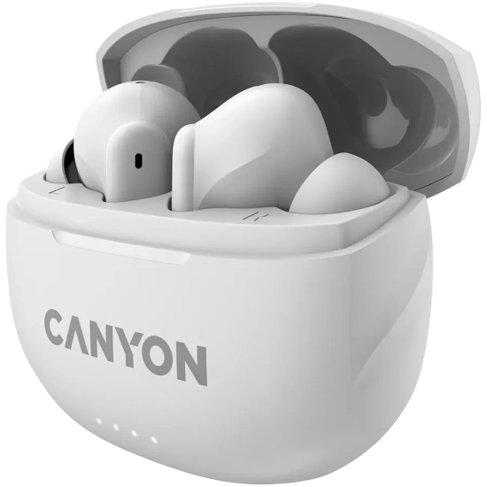 Słuchawki TWS CANYON TWS-8 ENC Bluetooth 5.3 białe