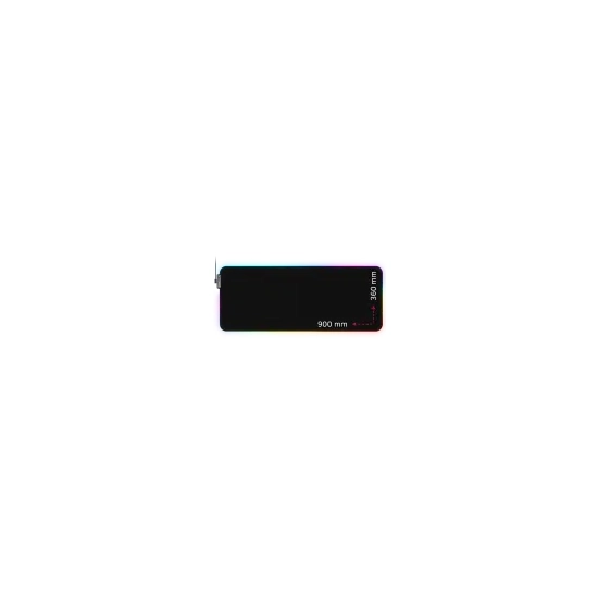 Lorgar Podkładka gamingowa Steller 919 900×360×3 mm czarna