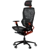 Lorgar Fotel gamingowy Grace 855, czarno-czerwony