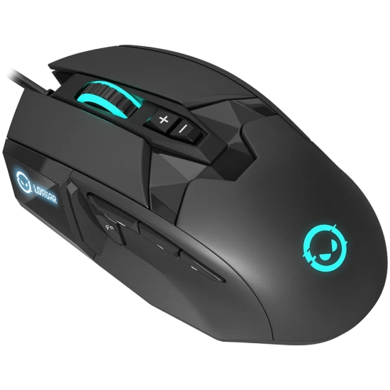 Lorgar Mysz gamingowa Stricter 579 12000 dpi RGB czarna