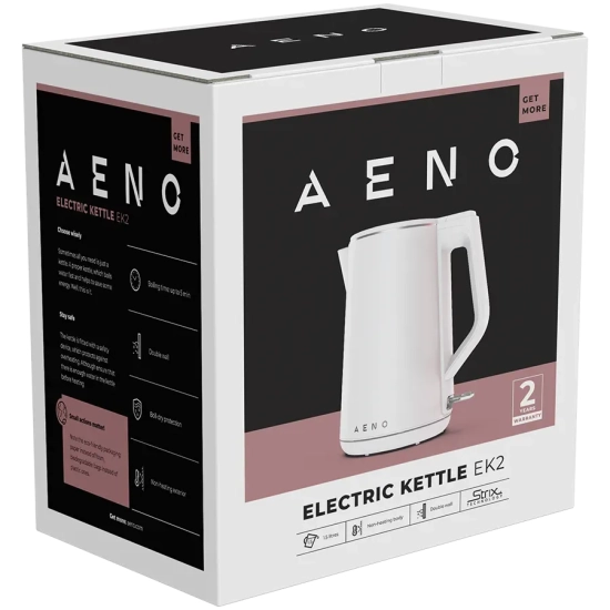 Czajnik AENO EK2 AEK0002 1,5 l Strix biały