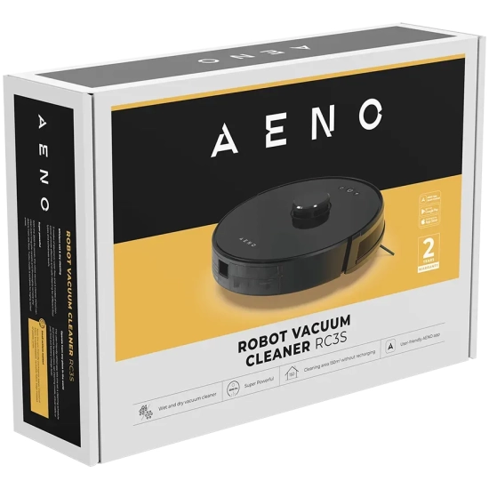 AENO Robot sprzątający RC3S ARC0003S 2500 Pa czarny