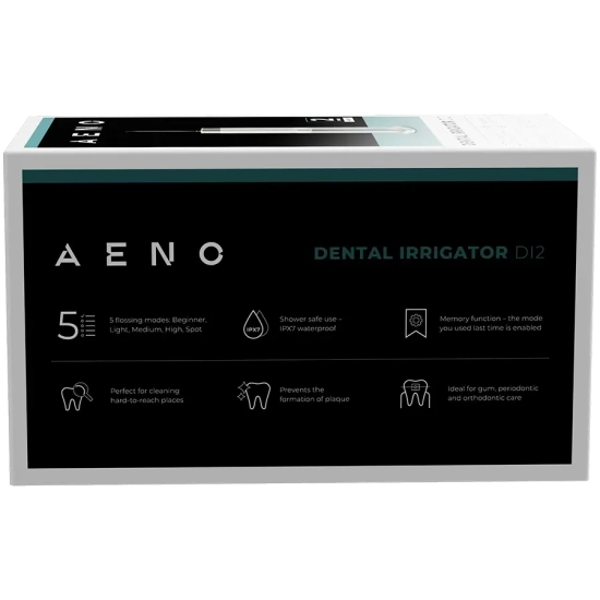 AENO DI2 Irygator dentystyczny 5 trybów 140 PSI 2500 mAh biały