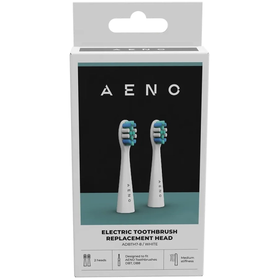 Aeno ADBTH7-8 końcówki do szczoteczki DB7/DB8 białe 2 szt.