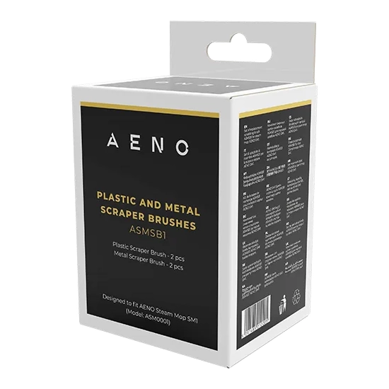 Zestaw szczotek skrobaków AENO SM1 ASMSB1, 2 plastikowe i 2 metalowe