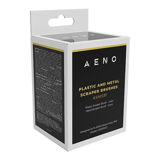 Zestaw szczotek skrobaków AENO SM1 ASMSB1, 2 plastikowe i 2 metalowe