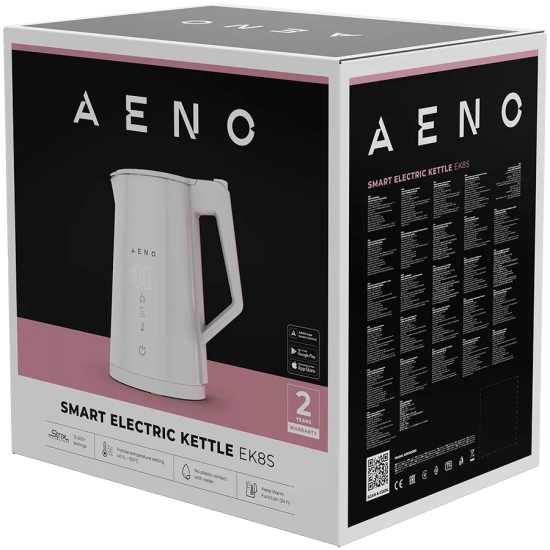 Aeno Czajnik EK8S AEK0008S 1,7 l 1850–2200 W Smart Wi‑Fi