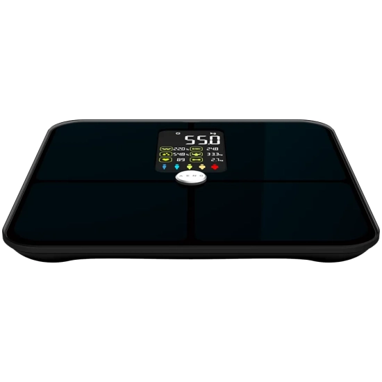 Aeno Waga łazienkowa BS2S Smart 180 kg czarna
