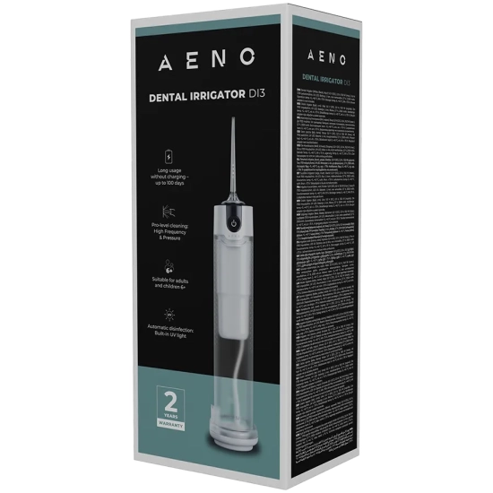 Aeno Irygator DI3 UV 140 PSI 240 ml 2500 mAh IPX7