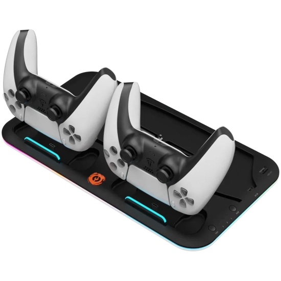 CANYON Podstawka CS-5 RGB PS5 Ładowanie + Chłodzenie Czarna