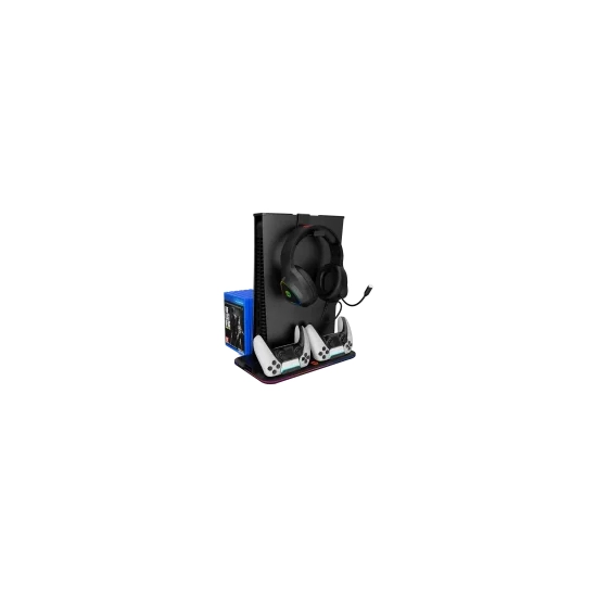 Canyon CND-CSPS5B Podstawka chłodząca PS5 RGB czarna