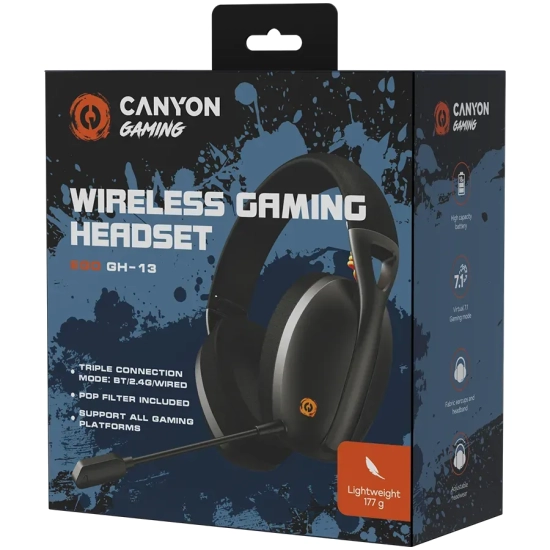 CANYON EGO GH-13 2.4G BT czarne