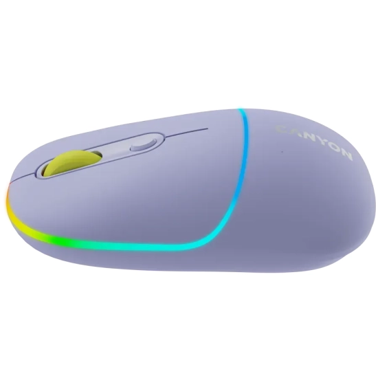 Mysz bezprzewodowa Canyon MW-22 CNS-CMSW22ML fioletowa