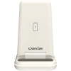Canyon WS-304 ładowarka 3w1 Cosmic Latte CNS-WCS304CL