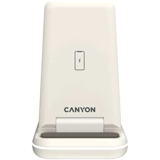 Canyon WS-304 ładowarka 3w1 Cosmic Latte CNS-WCS304CL