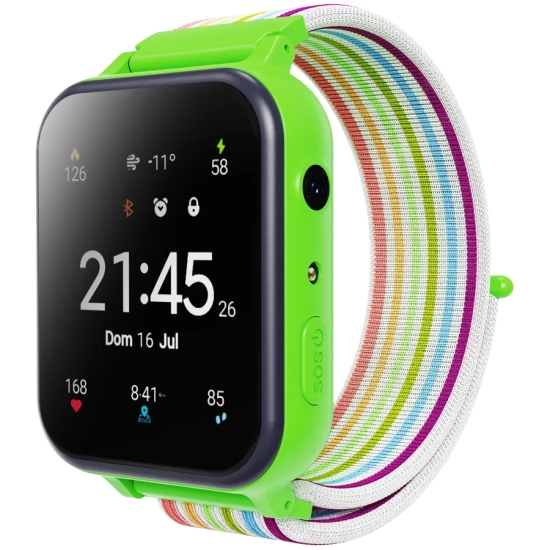 Canyon Smartwatch dziecięcy Alfie KW-37 MP3 Zielony CNE-KW37GB