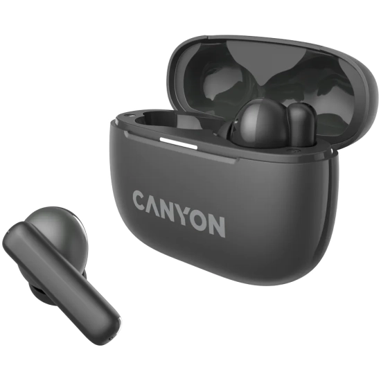 Canyon Słuchawki dokanałowe OnGo 10 ANC i ENC Szare