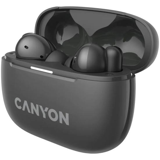 Canyon Słuchawki dokanałowe OnGo 10 ANC i ENC Szare