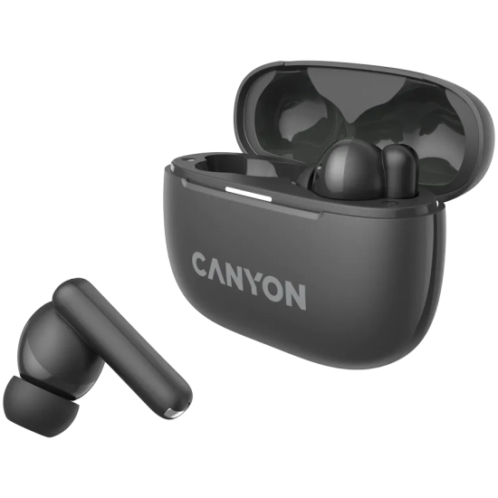 Canyon Słuchawki dokanałowe OnGo 10 ANC i ENC Szare