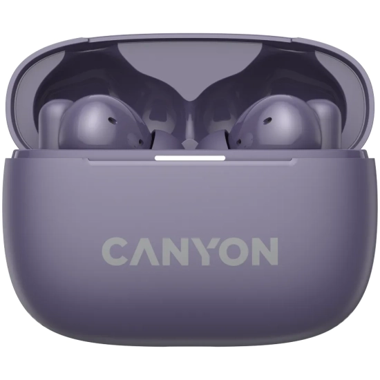 Canyon Słuchawki dokanałowe OnGo 10 ANC i ENC Fioletowe