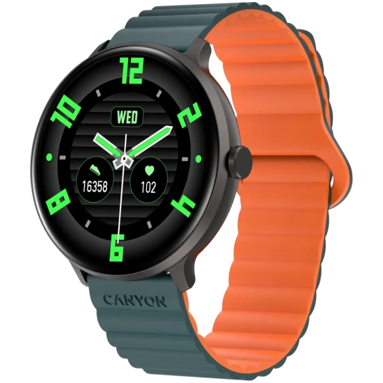 Canyon Smartwatch Jacky SW-69 Green Orange CNS-SW69BG