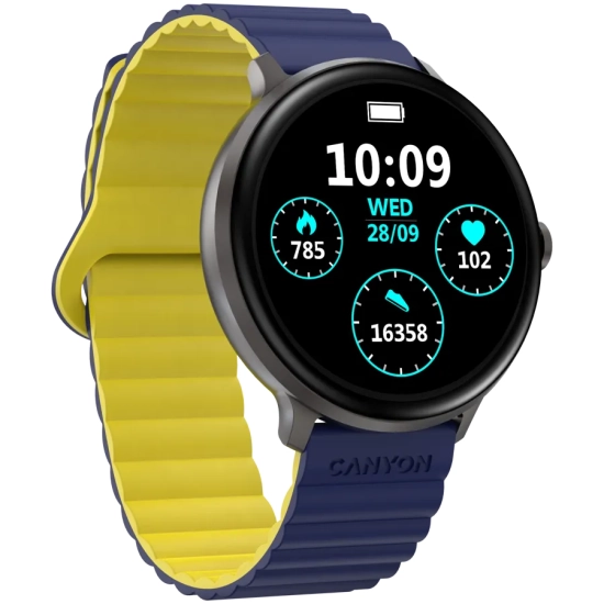 Canyon Smartwatch Jacky SW-69 Blue Yellow CNS-SW69BL