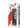 Hub USB-C CANYON DS-13 CNS-TDS13 7w1 4K szary