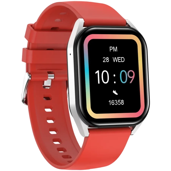 Canyon Smartwatch Chatter SW-58 BT-CALL Silver Red CNS-SW58RR