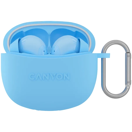 Słuchawki TWS CANYON TWS-5 Bluetooth 5.3 niebieskie