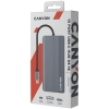 Hub USB-C CANYON DS-16 CNS-TDS16 13w1 4K szary