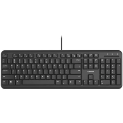 Klawiatura CANYON HKB-20 EN/ES przewodowa czarna